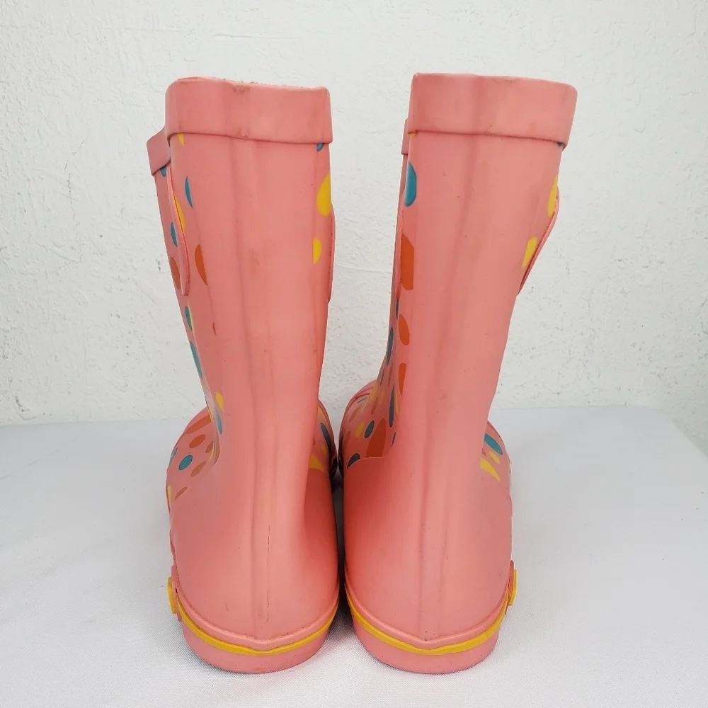 KEEN Girls Rubber Rain Boots  Polka Dots Sample